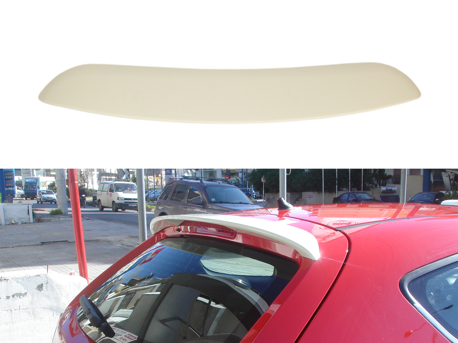 Roof Spoiler Alfa Romeo Mito Αεροτομή Οροφής Alfa Romeo Mito