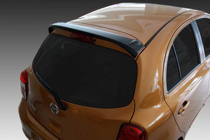 Roof Spoiler Nissan Micra K13 (2011-2017) Αεροτομή Οροφής Nissan Micra K13 (2011-2017)