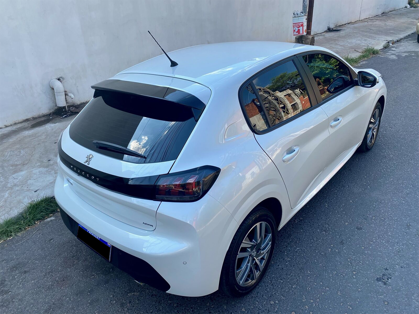 Roof Spoiler V.1 Peugeot 208 Mk2 (2019-) Αεροτομή Οροφής V.1 Peugeot 208 Mk2 (2019-)