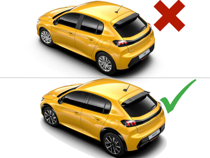 Αεροτομή Οροφής V.3 Peugeot 208 Mk2 (2019-) - Image 7