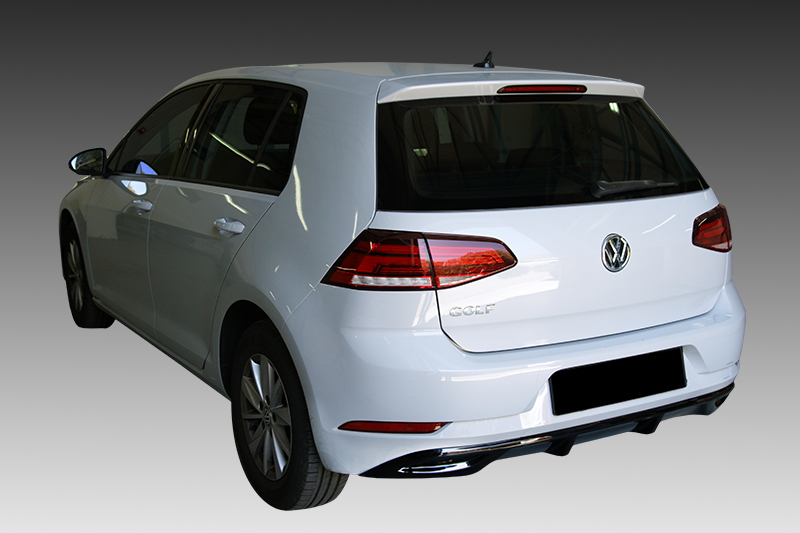Rear Diffuser Volkswagen Golf Mk7 Facelift (2016-2019) Πίσω Διαχύτης Volkswagen Golf Mk7 Facelift (2016-2019)