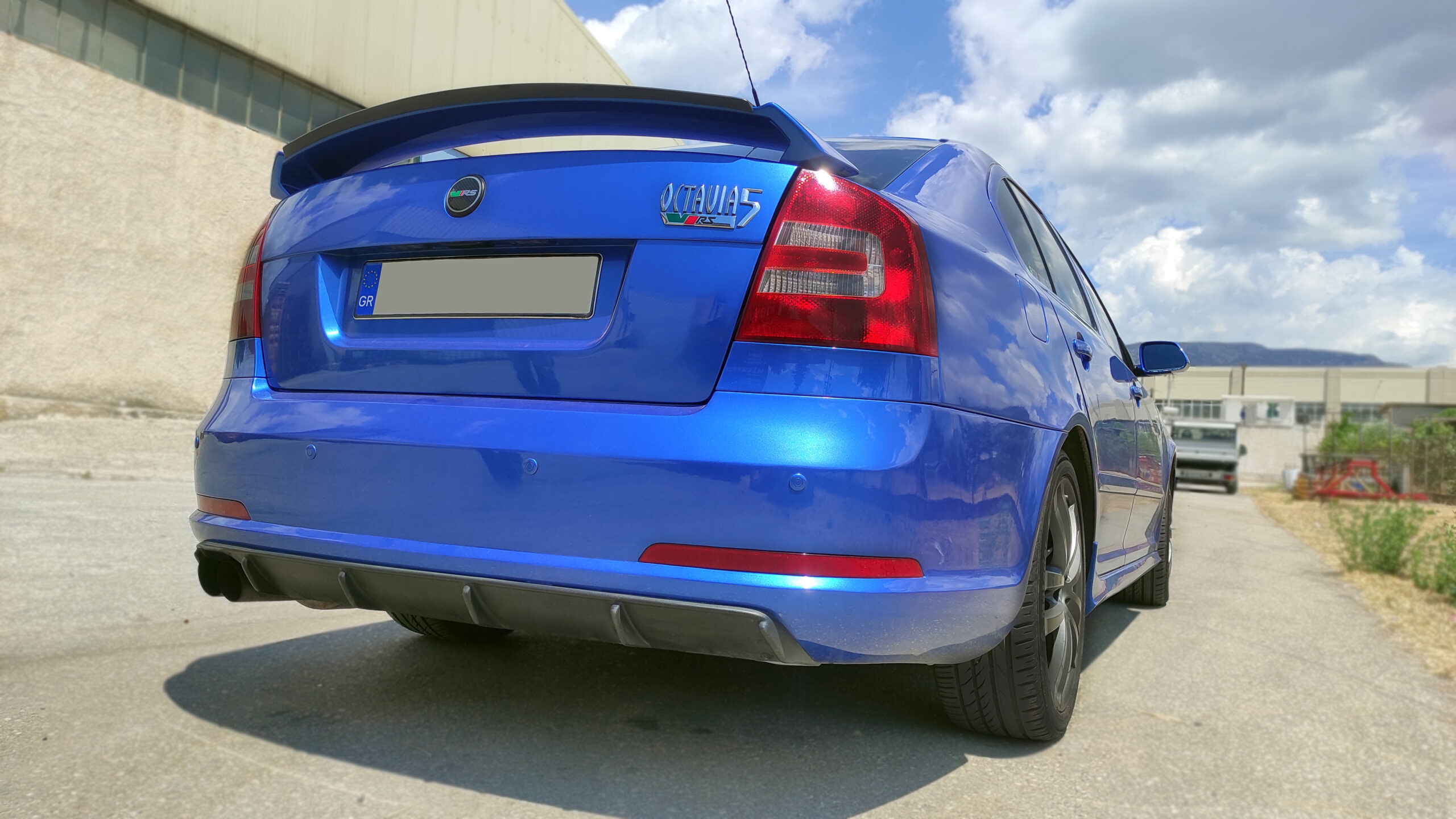Rear Diffuser Skoda Octavia Mk2 (2004-2009) Πίσω Διαχύτης Skoda Octavia Mk2 (2004-2009)