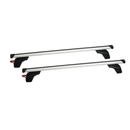 Σετ Μπάρες Οροφής Αλουμινίου με τα πόδια 127εκ για VW Polo 5D 2009-2017 2τμχ Pacific G3