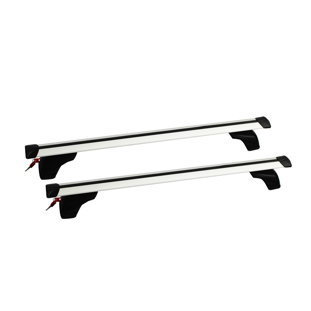 Σετ Μπάρες Οροφής Αλουμινίου με τα πόδια 110εκ για Mazda 2 3D-5D 2007-2013 2τμχ Pacific Airflow G3 Σετ Μπάρες Οροφής Αλουμινίου με τα πόδια 110εκ για Mazda 2 3D-5D 2007-2013 2τμχ Pacific Airflow G3