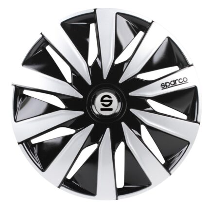 Τάσια Τροχών Lazio 13" μαύρο- ασημί 4τμχ Sparco