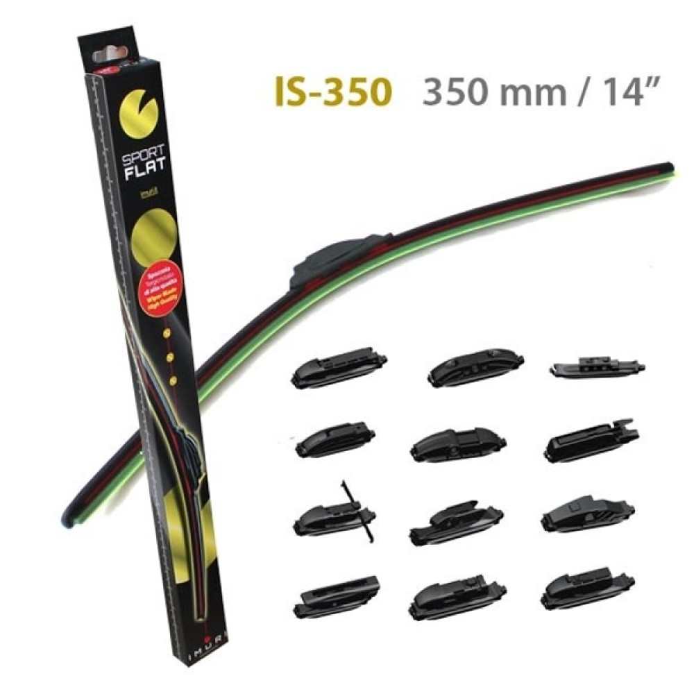 Υαλοκαθαριστήρες SportFlat 14" (350mm) 1τμχ Imuri Υαλοκαθαριστήρες SportFlat 14" (350mm) 1τμχ Imuri
