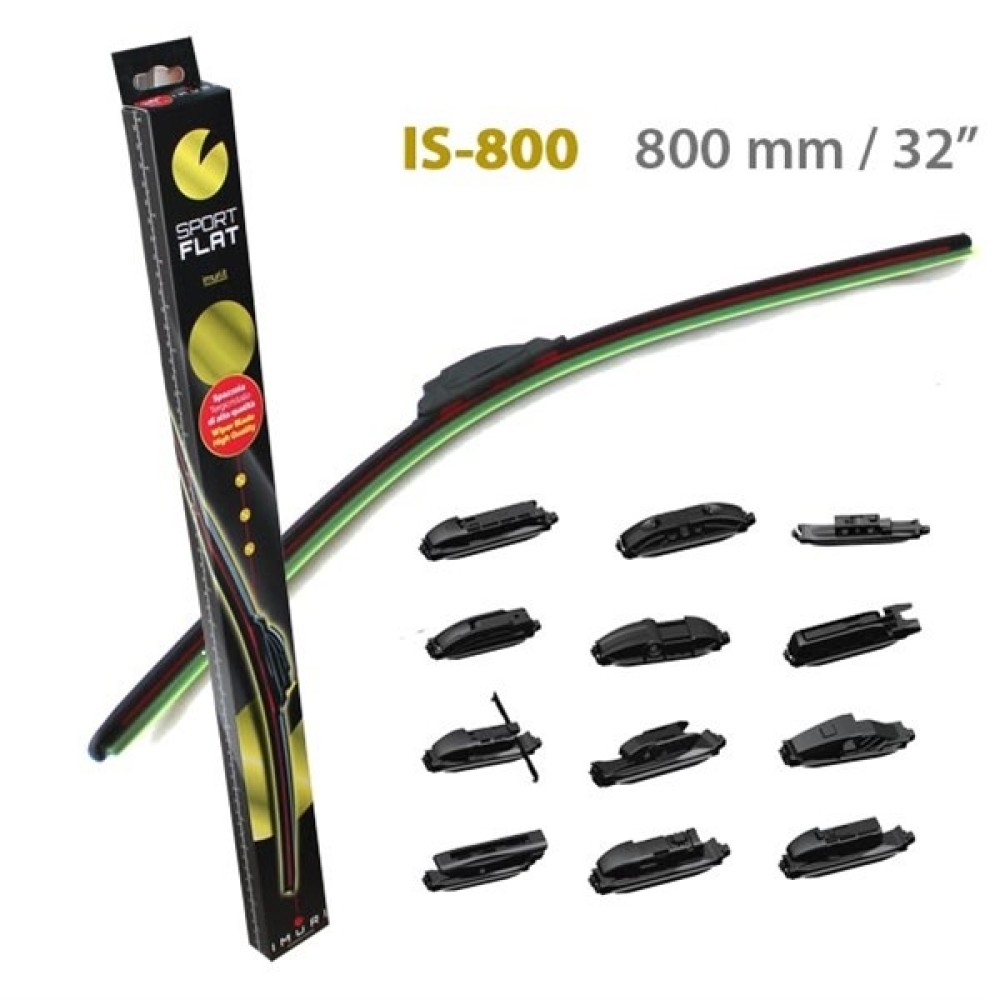 Υαλοκαθαριστήρες SportFlat 32" (800mm) 1τμχ Imuri Υαλοκαθαριστήρες SportFlat 32" (800mm) 1τμχ Imuri
