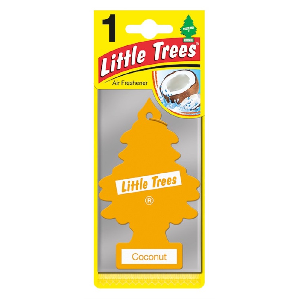 Αρωματικό χώρου δεντράκι Coconut Little Trees Αρωματικό χώρου δεντράκι Coconut Little Trees