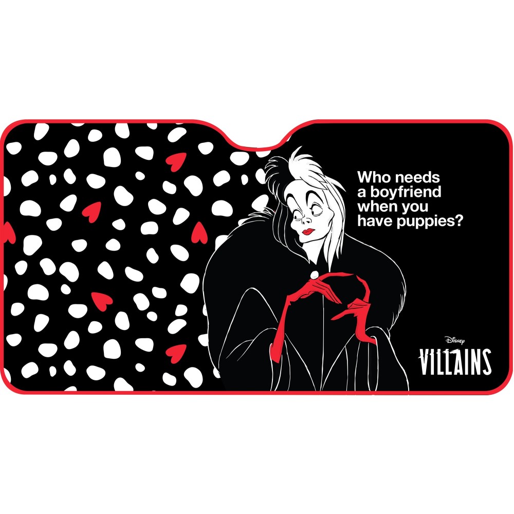 Ηλιοπροστασία Αυτοκινήτου 130x70cm Villains Cruella 1τμχ Colzani Ηλιοπροστασία Αυτοκινήτου 130x70cm Villains Cruella 1τμχ Colzani