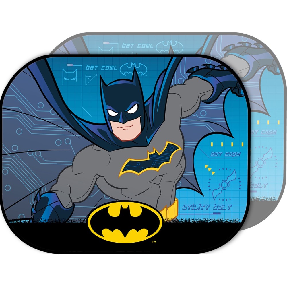 Ηλιοπροστασία Αυτοκινήτου με βεντούζα 44x35cm Batman 2τμχ Colzani Ηλιοπροστασία Αυτοκινήτου με βεντούζα 44x35cm Batman 2τμχ Colzani