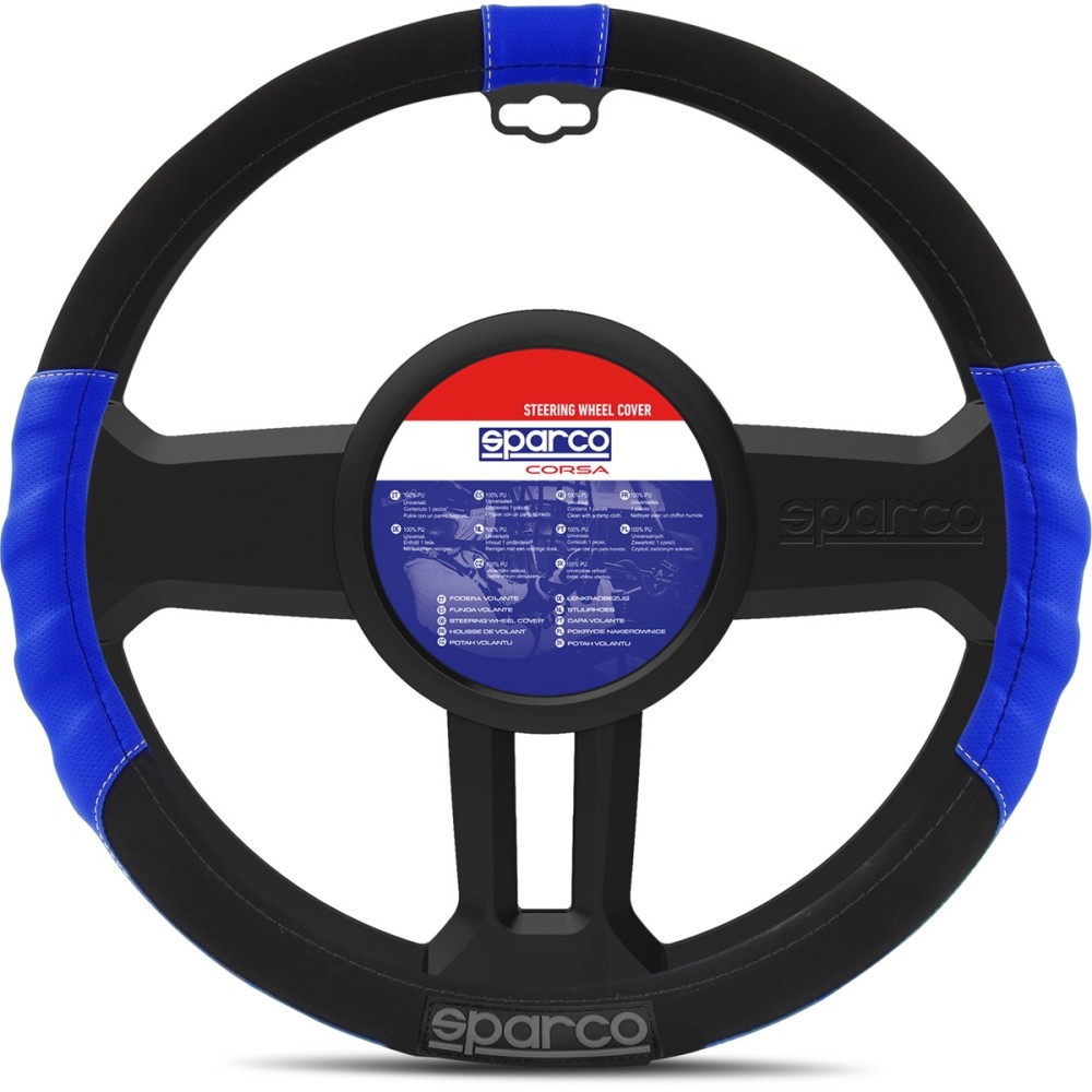 Κάλυμμα Τιμονιού Συνθετικό Sport Line μπλε 1τμχ Sparco Κάλυμμα Τιμονιού Συνθετικό Sport Line μπλε 1τμχ Sparco