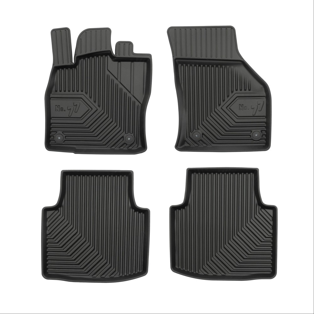 Πατάκια Αυτοκινήτου No77 Σκαφάκια για Skoda Superb 2015-2024 4τμχ Frogum Πατάκια Αυτοκινήτου No77 Σκαφάκια για Skoda Superb 2015-2024 4τμχ Frogum