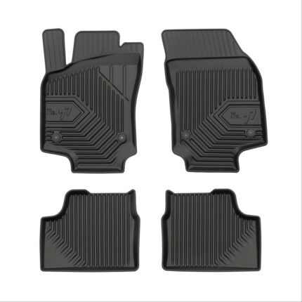 Πατάκια Αυτοκινήτου No77 Σκαφάκια για Opel Astra H 2004-2009 4τμχ Frogum
