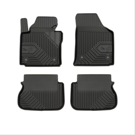 Πατάκια Αυτοκινήτου No77 Σκαφάκια για VW Caddy 2003-2020 4τμχ Frogum