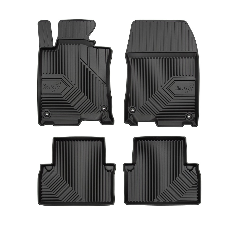 Πατάκια Αυτοκινήτου No77 Σκαφάκια για Honda Accord 2008-2015 4τμχ Frogum Πατάκια Αυτοκινήτου No77 Σκαφάκια για Honda Accord 2008-2015 4τμχ Frogum