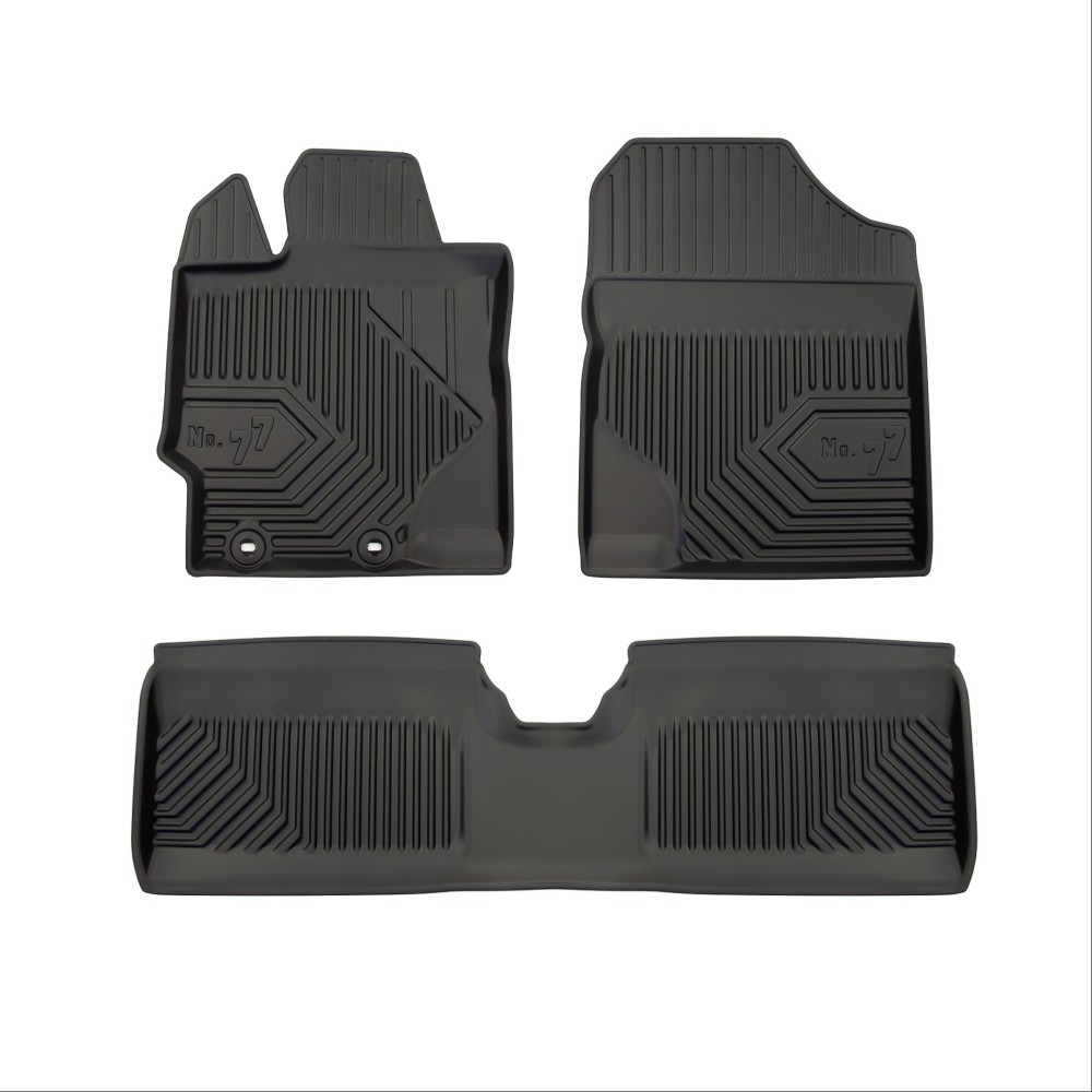 Πατάκια Αυτοκινήτου No77 Σκαφάκια για Toyota Yaris (Όχι Hybrid) 2011-2020 3τμχ Frogum Πατάκια Αυτοκινήτου No77 Σκαφάκια για Toyota Yaris (Όχι Hybrid) 2011-2020 3τμχ Frogum