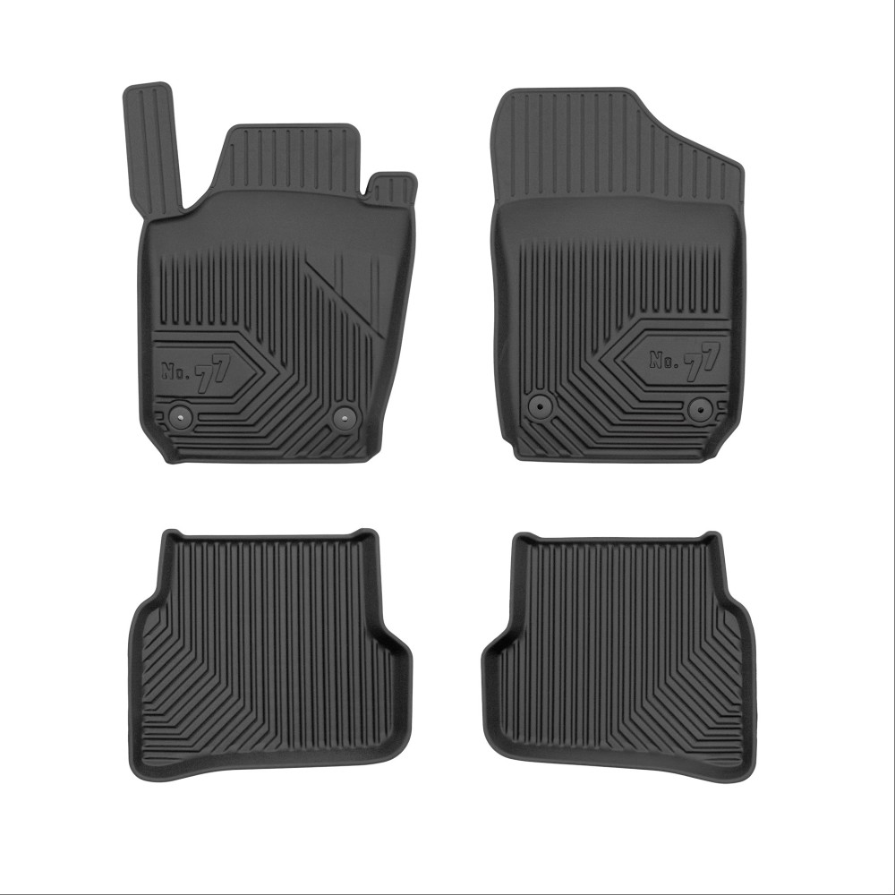 Πατάκια Αυτοκινήτου No77 Σκαφάκια για Seat Ibiza 2008-2017 Skoda Fabia 2014-2021 VW Polo 2009-2017 4τμχ Frogum Πατάκια Αυτοκινήτου No77 Σκαφάκια για Seat Ibiza 2008-2017 Skoda Fabia 2014-2021 VW Polo 2009-2017 4τμχ Frogum