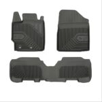 Πατάκια Αυτοκινήτου No77 Σκαφάκια για Toyota Yaris 2005-2011 3τμχ Frogum