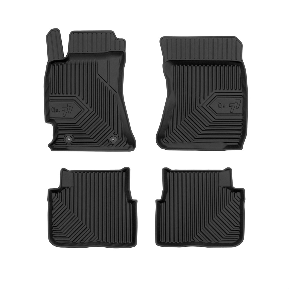 Πατάκια Αυτοκινήτου No77 Σκαφάκια για Subaru Forester 2008-2011 4τμχ Frogum Πατάκια Αυτοκινήτου No77 Σκαφάκια για Subaru Forester 2008-2011 4τμχ Frogum