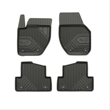 Πατάκια Αυτοκινήτου No77 Σκαφάκια για Volvo V40 2012-2019 4τμχ Frogum