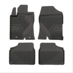 Πατάκια Αυτοκινήτου No77 Σκαφάκια για Toyota Avensis 2002-2009 4τμχ Frogum