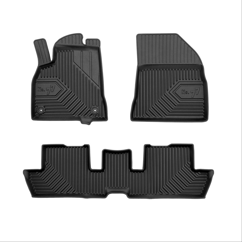 Πατάκια Αυτοκινήτου No77 Σκαφάκια για Peugeot 3008 2009-2016 3τμχ Frogum Πατάκια Αυτοκινήτου No77 Σκαφάκια για Peugeot 3008 2009-2016 3τμχ Frogum