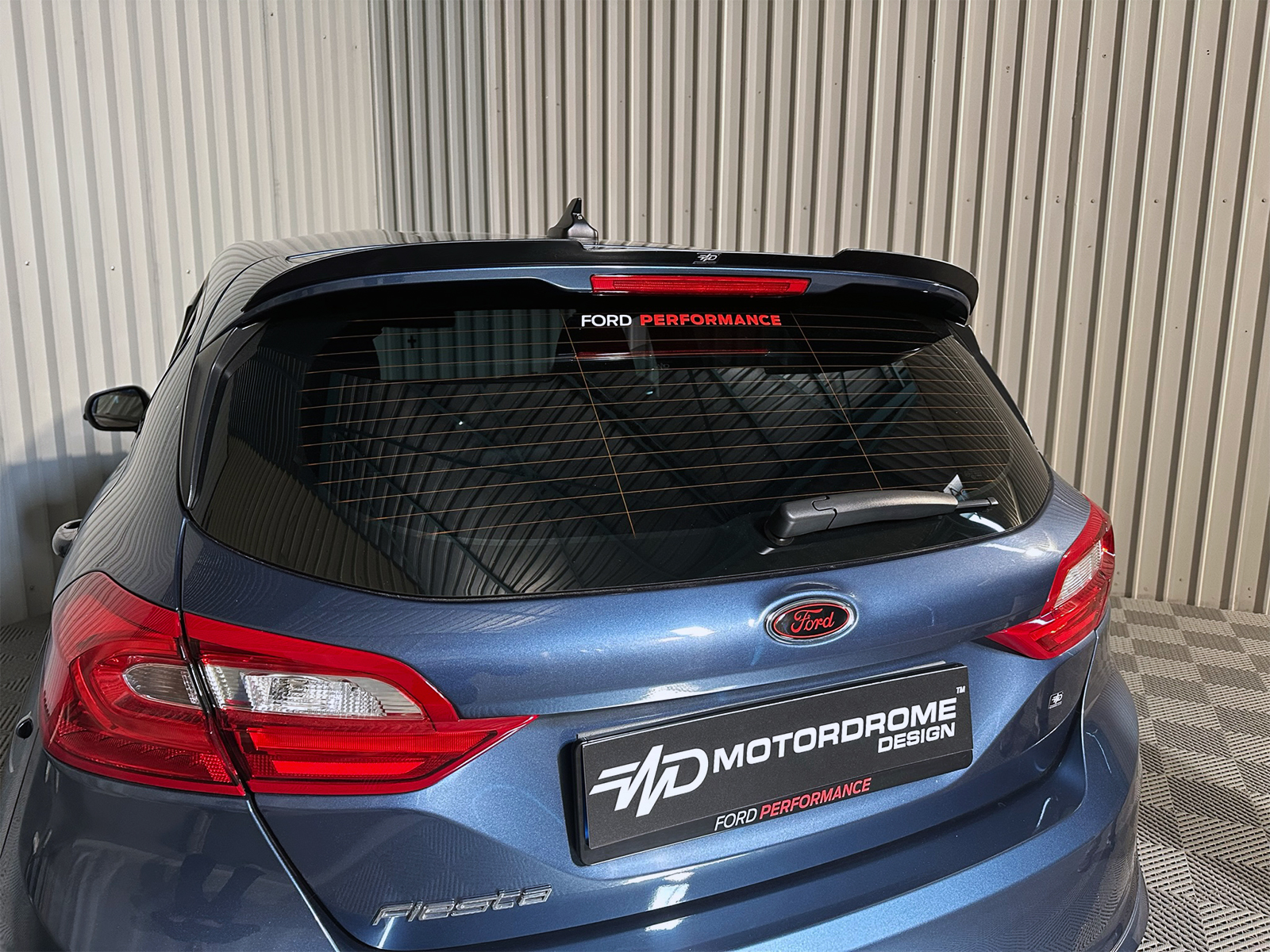Spoiler Cap Ford Fiesta Mk8 (2017-) Επιπρόσθετη Αεροτομή Ford Fiesta Mk8 (2017-)