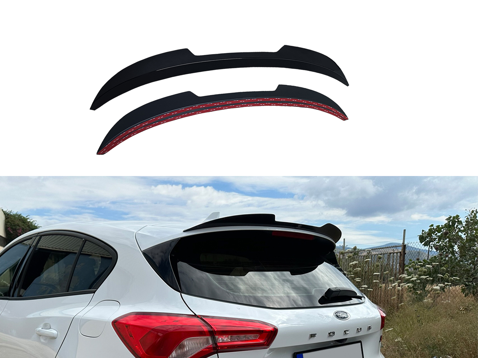 Spoiler Cap Ford Focus Mk4 (2018-) Επιπρόσθετη Αεροτομή Ford Focus Mk4 (2018-)