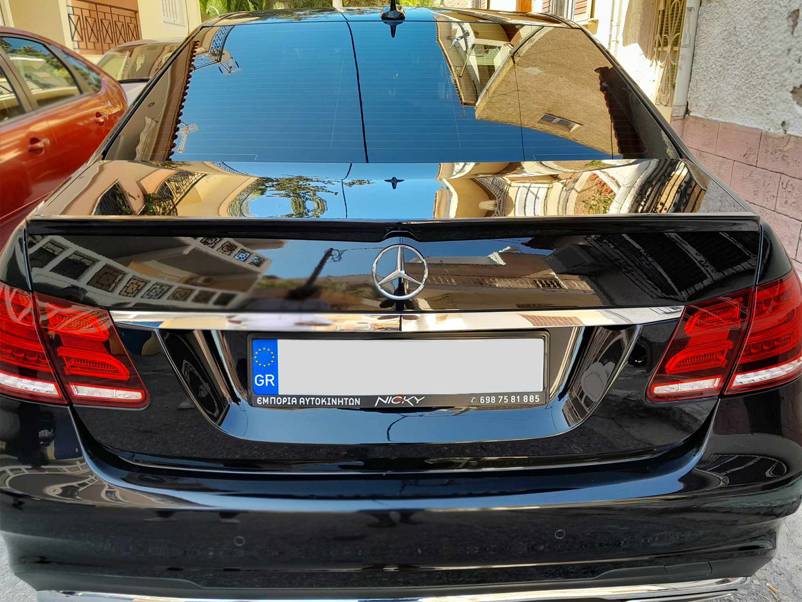 Lip Spoiler Mercedes E-Class W212 (2009-2016) Αεροτομή Επικαθήμενη Mercedes E-Class W212 (2009-2016)