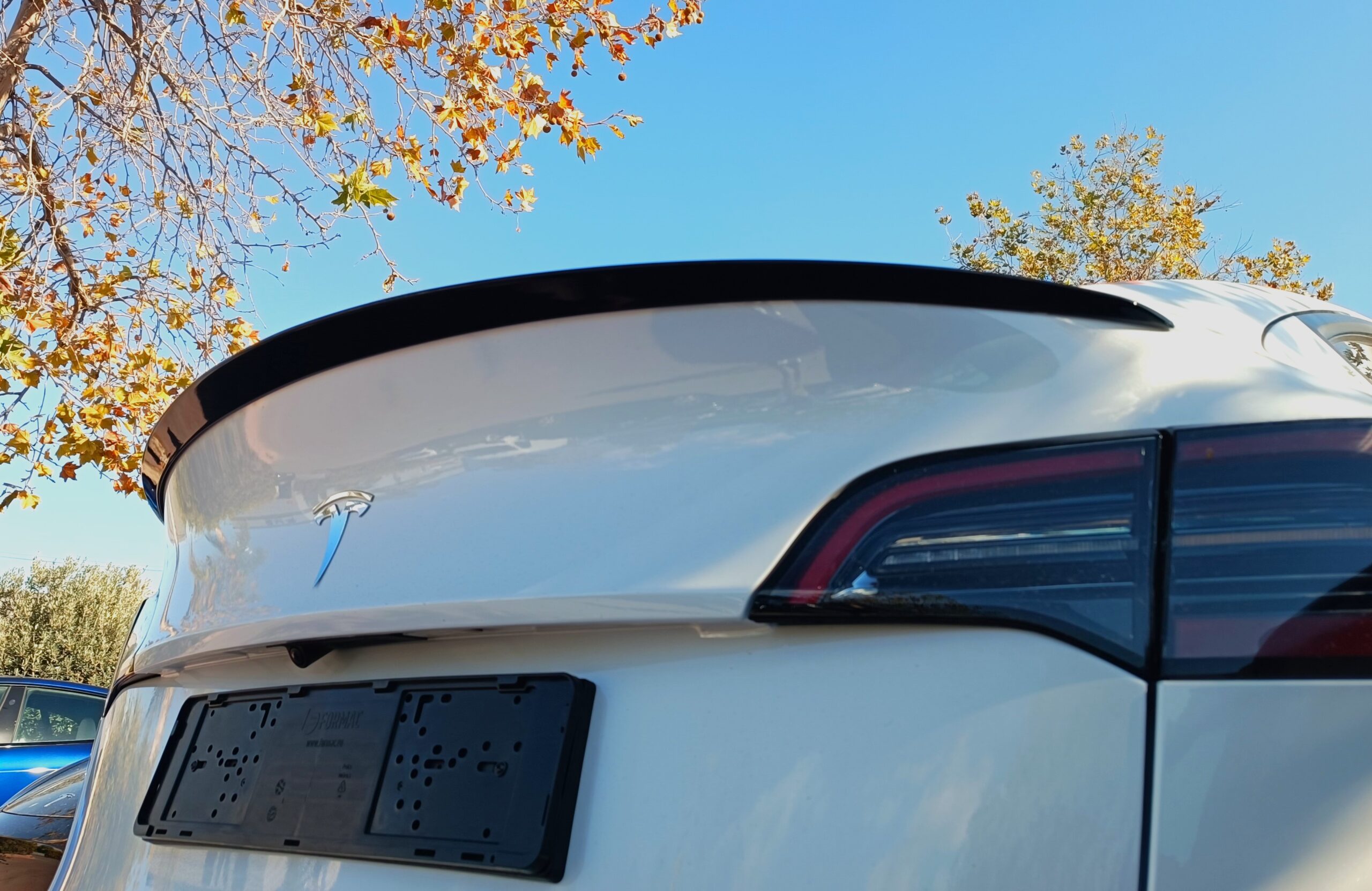 Lip Spoiler Tesla Model Y Αεροτομή Tesla Model Y