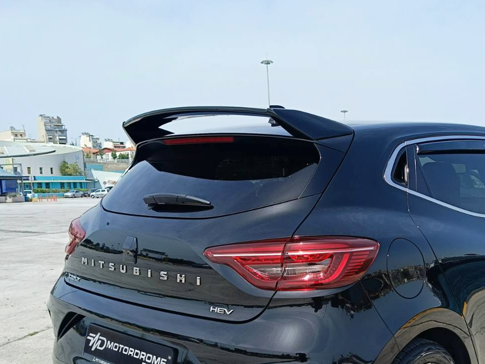 Roof Spoiler Mitsubishi Colt (2023-) / Renault Clio Mk5 (2019-2025) Αεροτομή Οροφής Mitsubishi Colt (2023-) / Renault Clio Mk5 (2019-2025)