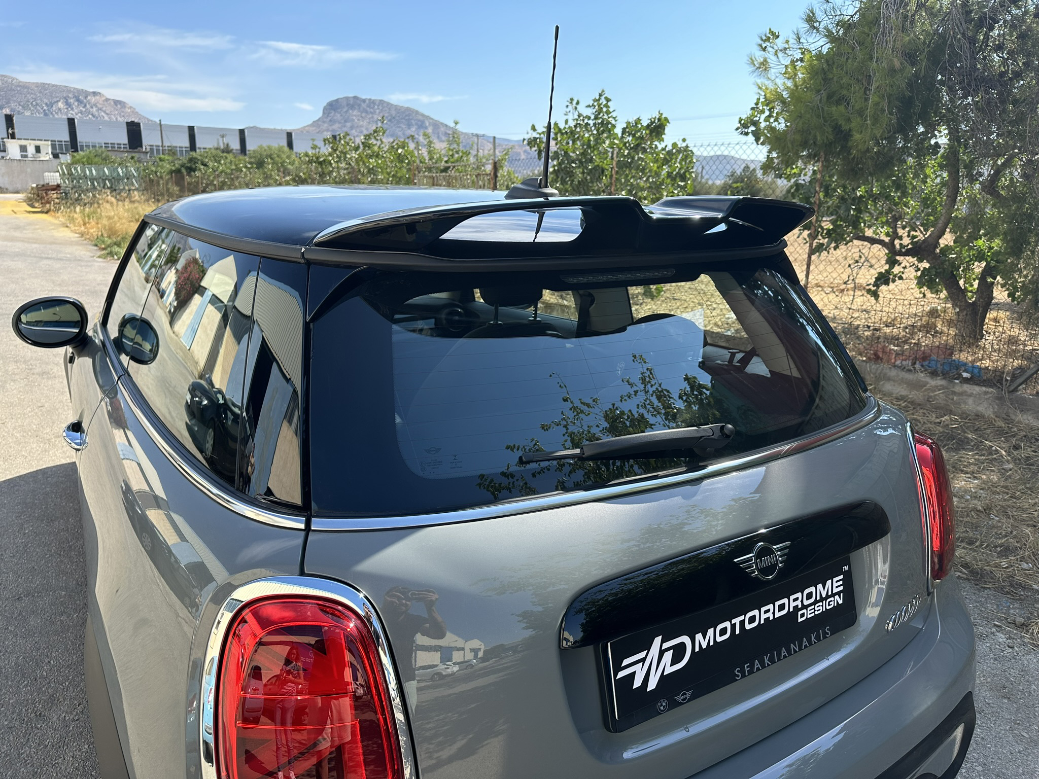 Roof Spoiler Mini Cooper F55 / F56 Αεροτομή Οροφής Mini Cooper F55 / F56