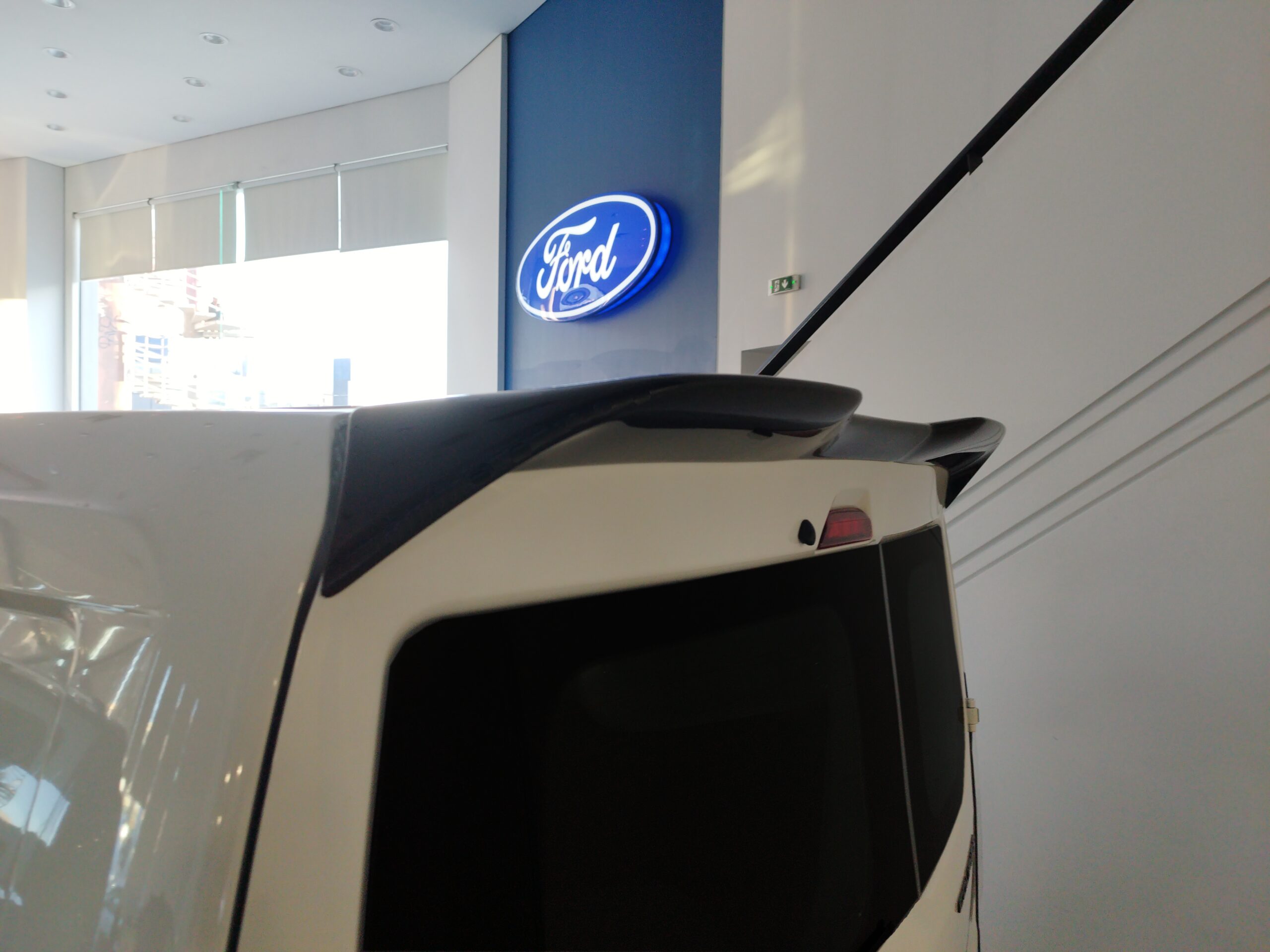 Roof Spoiler Barn Doors Ford Transit Courier Mk2 (2023-) Αεροτομή Οροφής Διπλή Πόρτα Ford Transit Courier Mk2 (2023-)