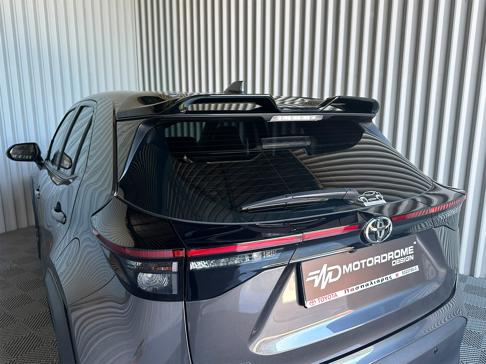 Roof Spoiler Toyota Yaris Cross Mk1 Αεροτομή Οροφής Toyota Yaris Cross Mk1