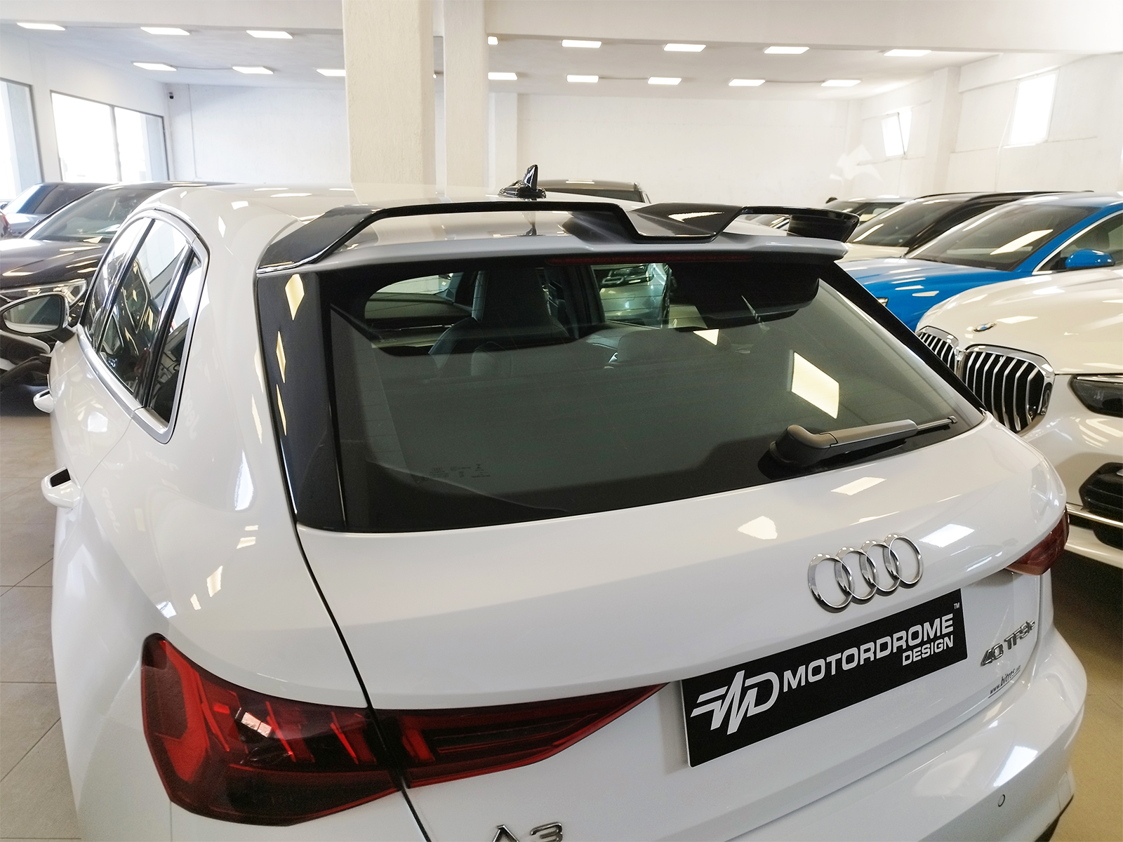 Roof Spoiler Audi RS3 / S3 / A3 S-Line 8Y Sportback Αεροτομή Οροφής Audi RS3 / S3 / A3 S-Line 8Y Sportback