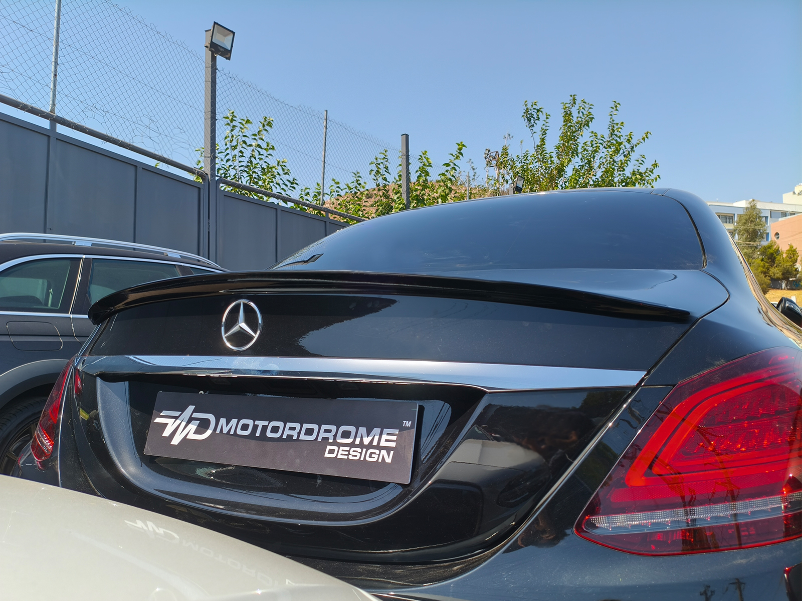 Lip Spoiler Mercedes C-CLass W205 Sedan Αεροτομή Επικαθήμενη Mercedes C-CLass W205 Sedan