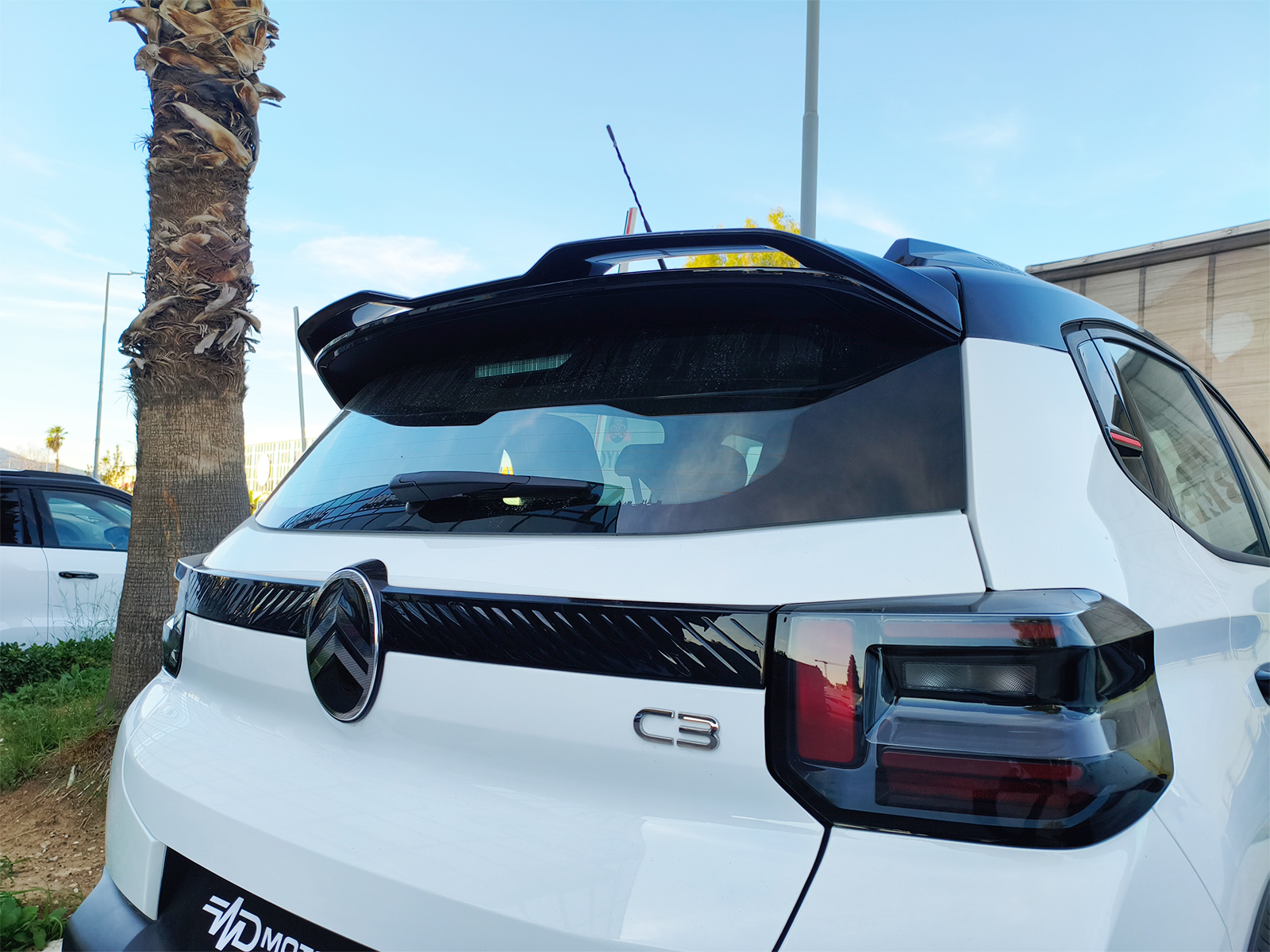 Roof Spoiler Citroen C3 Mk4 Αεροτομή Οροφής Citroen C3 Mk4