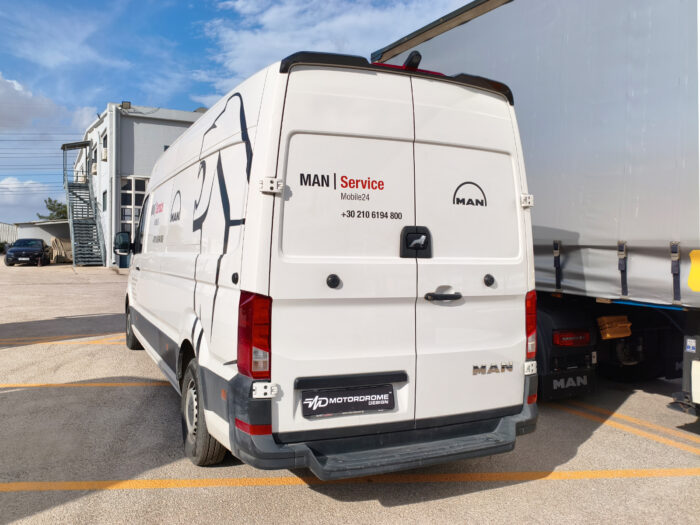 Αεροτομή Οροφής V.1 Διπλή Πόρτα Volkswagen Crafter Mk2 High Roof H2 / MAN TGE High Roof H2 - Image 2