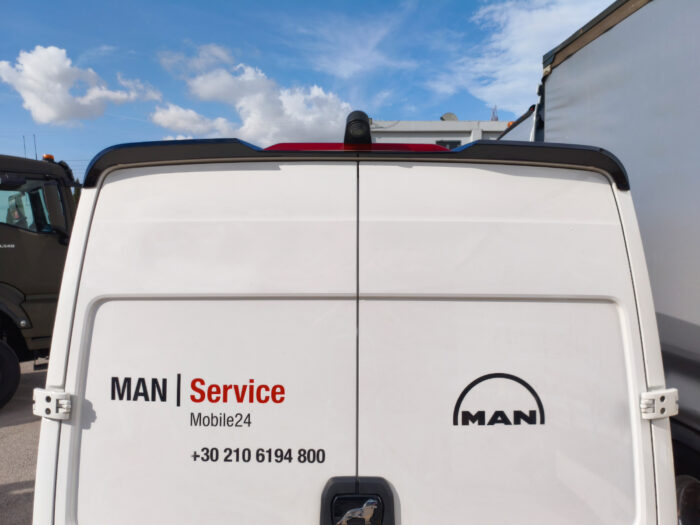 Αεροτομή Οροφής V.1 Διπλή Πόρτα Volkswagen Crafter Mk2 High Roof H2 / MAN TGE High Roof H2 - Image 4