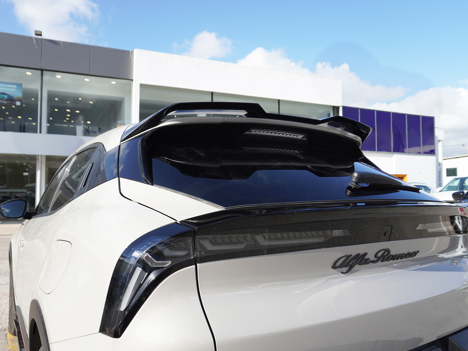 Roof Spoiler Alfa Romeo Junior Αεροτομή Οροφής Alfa Romeo Junior