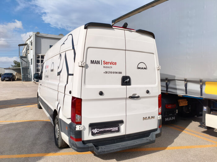 Αεροτομή Οροφής V.2 Διπλή Πόρτα Volkswagen Crafter Mk2 High Roof H2 / MAN TGE High Roof H2 - Image 2