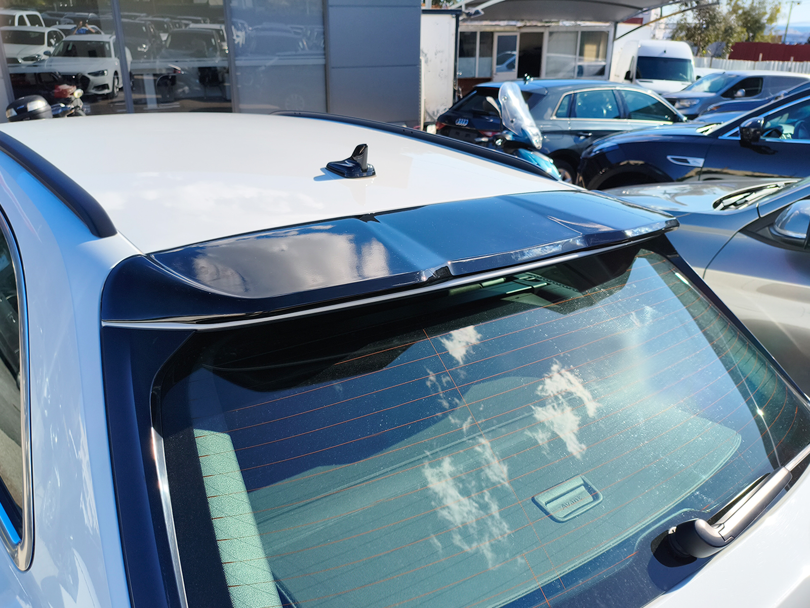 Roof Spoiler Audi A4 B9 Avant Αεροτομή Οροφής Audi A4 B9 Avant