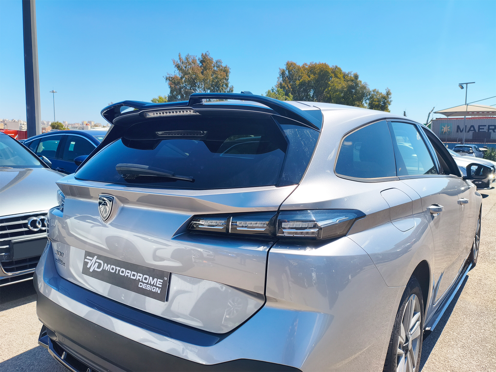 Roof Spoiler Peugeot 308 SW Mk3 Αεροτομή Οροφής Peugeot 308 SW Mk3