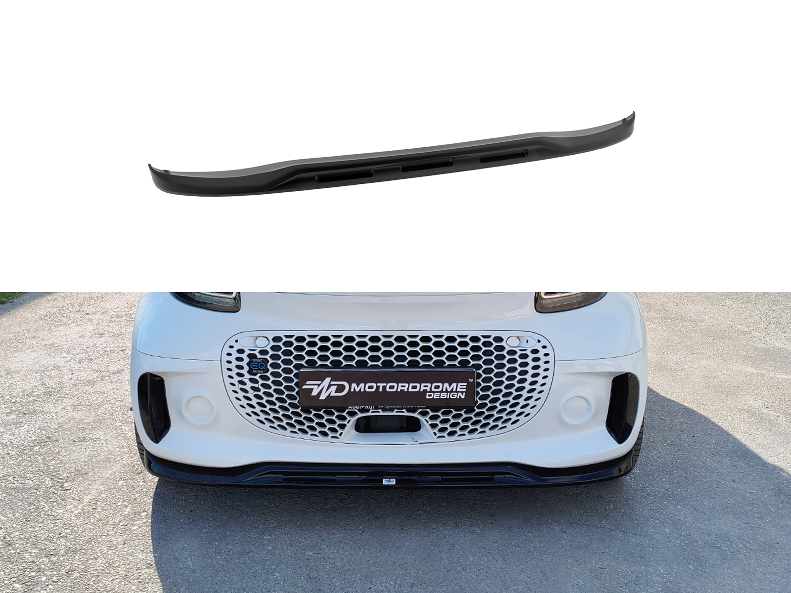 Front Splitter Smart 453 EQ Fortwo Εμπρός Σπλίτερ Smart 453 EQ Fortwo