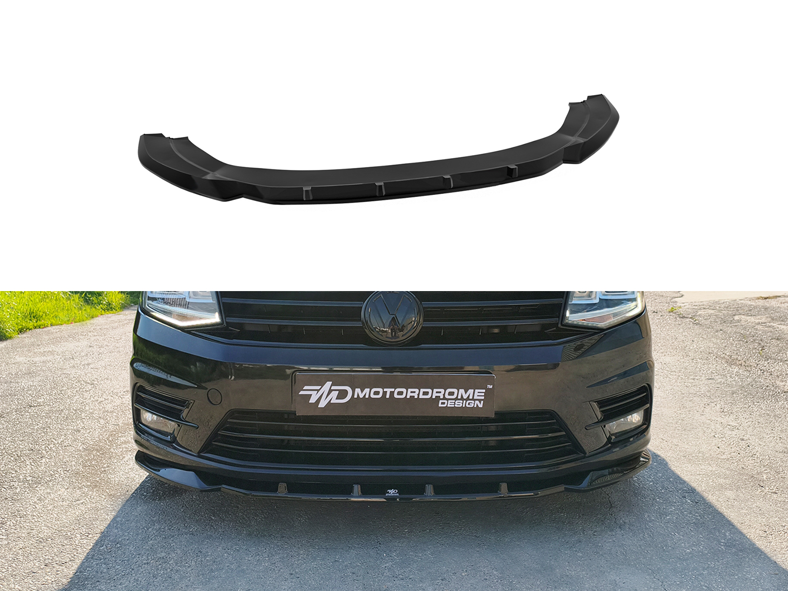 Front Splitter V.2 Volkswagen Caddy Mk4 Εμπρός Σπλίτερ V.2 Volkswagen Caddy Mk4