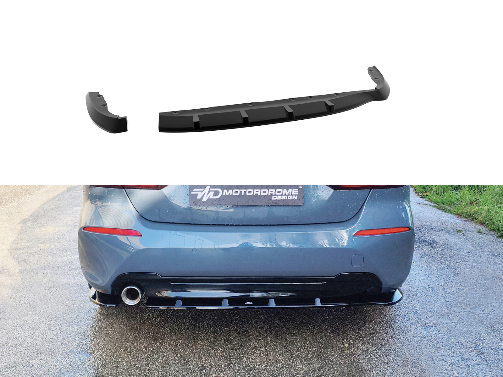 Rear Splitter BMW 1 Series F40 Πίσω Σπλίτερ BMW 1 Series F40