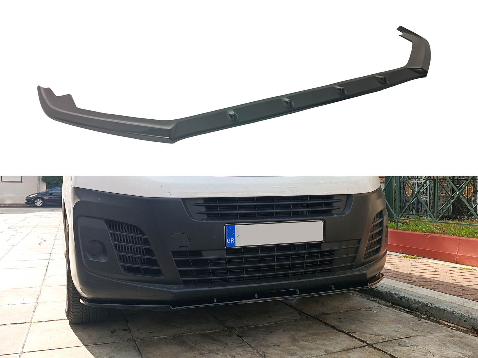 Front Splitter Peugeot Traveller Mk3 (2016-) Εμπρός Σπλίτερ Peugeot Traveller Mk3 (2016-)