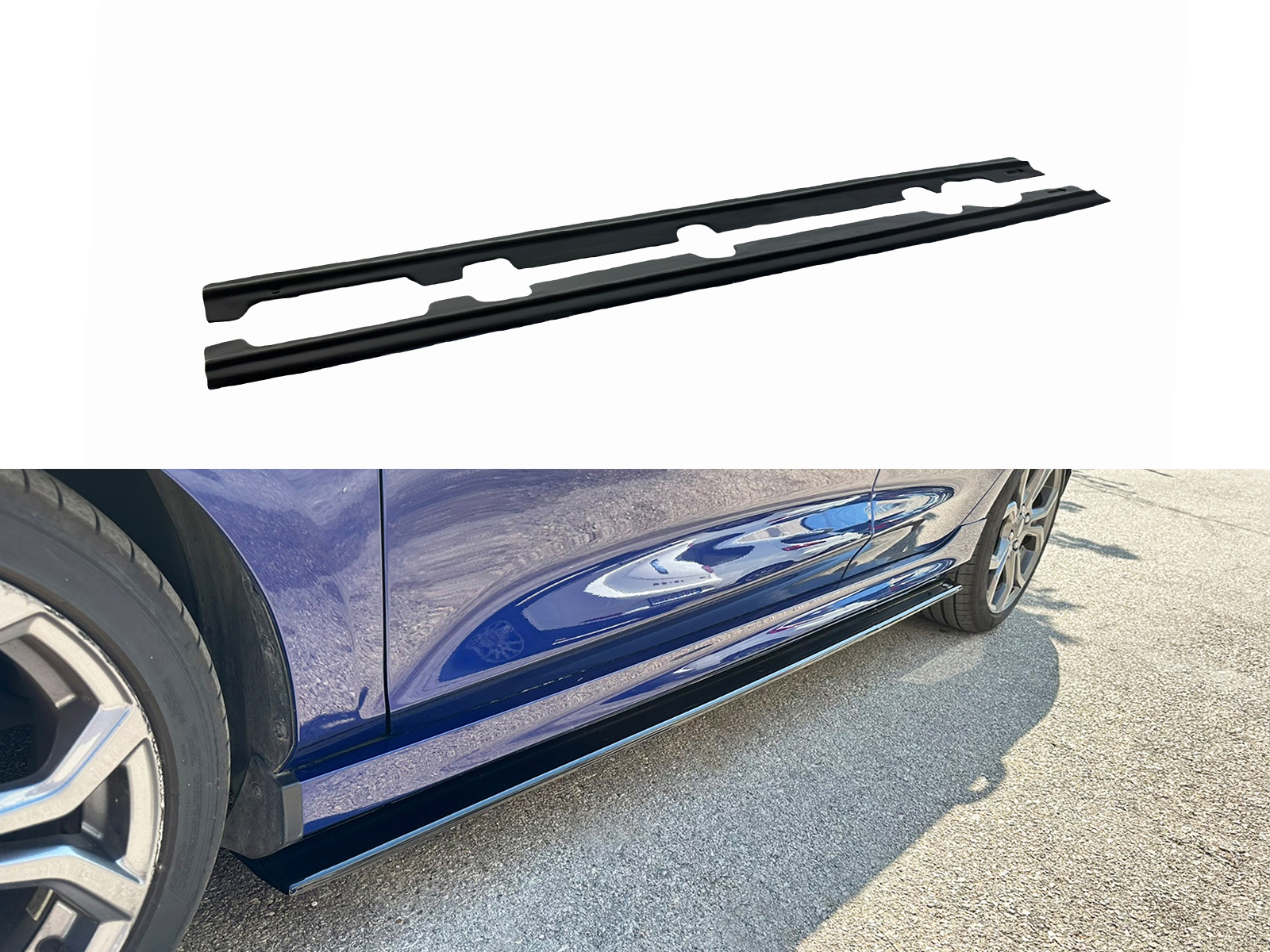 Side Skirts Extensions V.2 Ford Fiesta Mk8 ST / ST-Line (2017-) Επιπρόσθετα Μαρσπιέ V.2 Ford Fiesta Mk8 ST / ST-Line (2017-)