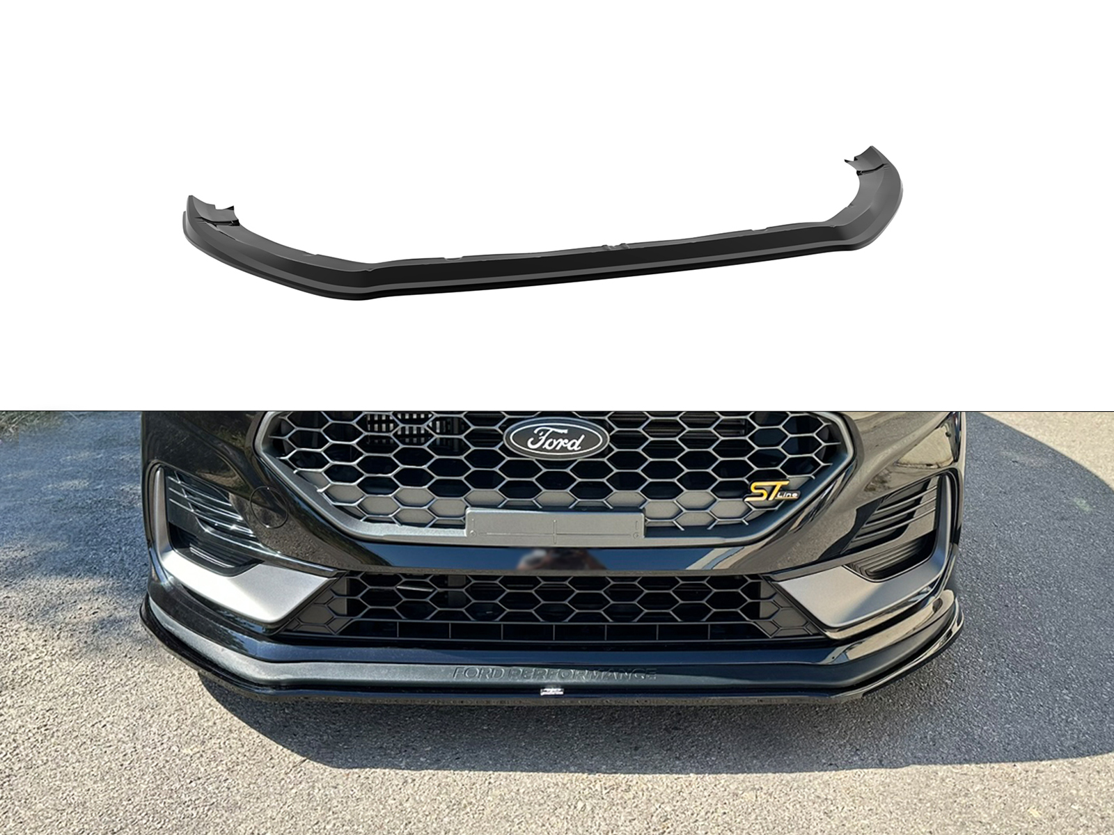 Front Splitter Ford Fiesta ST Mk8 Facelift Εμπρός Σπλίτερ Ford Fiesta ST Mk8 Facelift