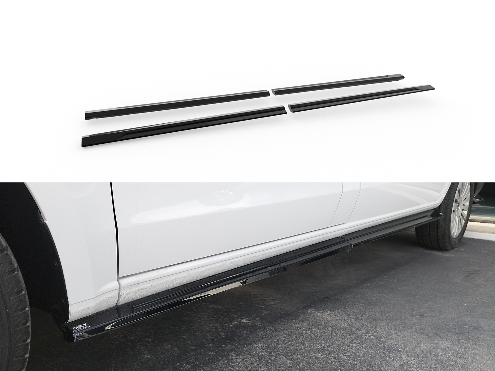 Side Skirts Extensions Mercedes Vito Long W447 Επιπρόσθετα Μαρσπιέ Μακριά Mercedes Vito W447